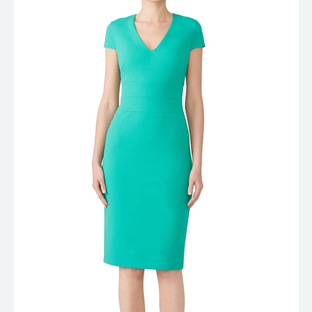 Donna Morgan Green Sheath Dress